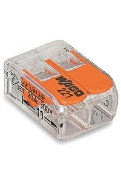 WAGO Conectori rapizi 221-412 0.14-4 mm² / 2 100 buc.