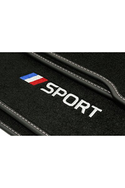 NO BRAND Covoraș de catifea cu logo SPORT pentru Renault Captur I