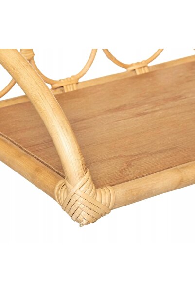 Atmosphera Etajeră suspendată decorativă din ratan BOHO 57x23x24 cm