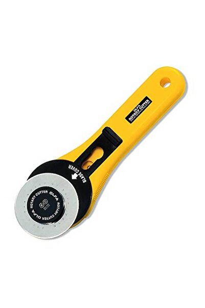 NO BRAND Cutter rotativ japonez OLFA RTY-3/G pentru țesături, lamă de 60mm