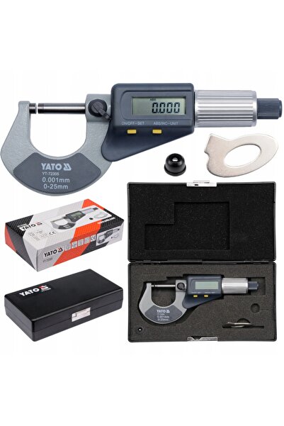 yato MICROMETRU ELECTRONIC 0-25mm YT-72305 CEFRO