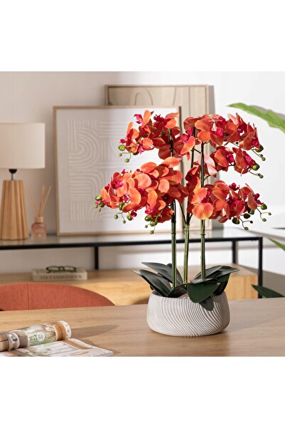Atmosphera PLANTĂ ARTIFICIALĂ ÎN GhiveCI CACTUS ORCHIDEE ARTIFICIALĂ 65 cm PO...