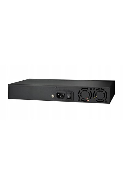 NO BRAND Switch POE 16 porturi POE 2 porturi Uplink GIGABIT 300W CERVUS monta...