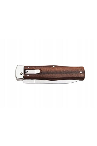 NO BRAND Mikov Predator Cuțit cu arc din lemn de Palisandru, cu lamă finisată...