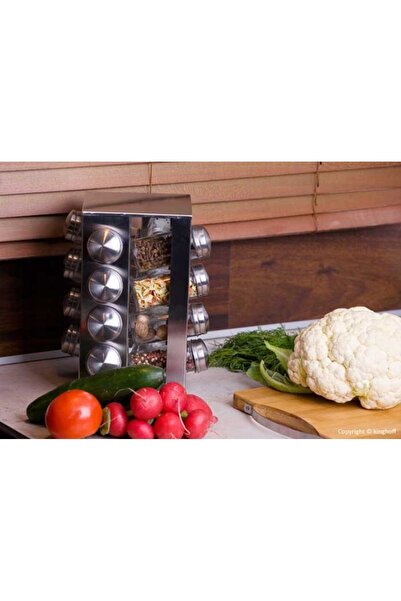 Kinghoff Set de recipiente pentru condimente 17 piese. KH-4007