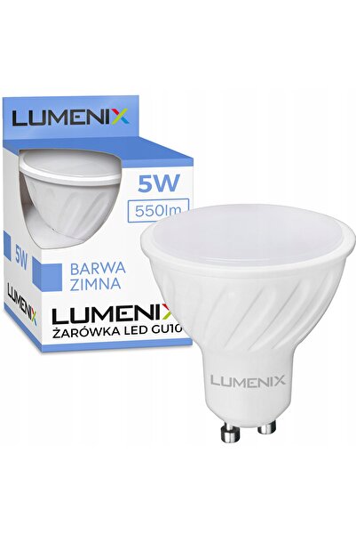 NO BRAND 6x Corp de iluminat RUCHOMA pătrat din sticlă neagră + Bec LED GU10 ...