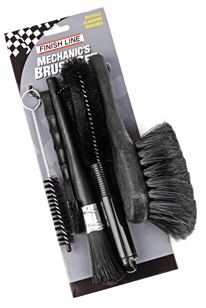 Finish Line Set de perii pentru spălarea și curățarea bicicletei Easy-Pro KIT