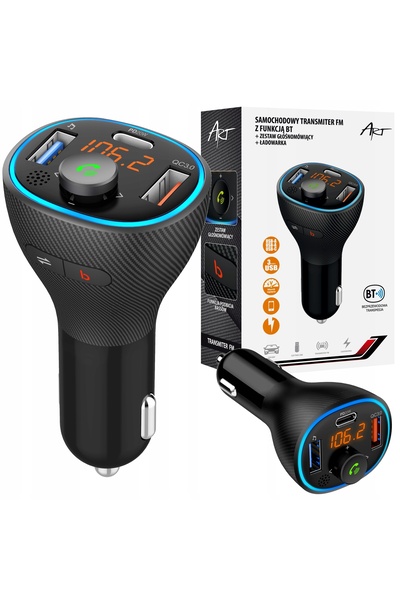 ART MP3TR FM-73 Transmițător auto Bluetooth USB