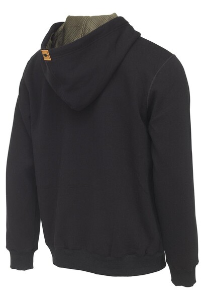 PROLOGIC Hanorac cu fermoar BLUZA EDEN, Caviar Negru, M