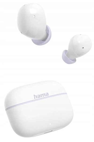 Hama Căști wireless intraauriculare Freedom Buddy II albe cu microfon
