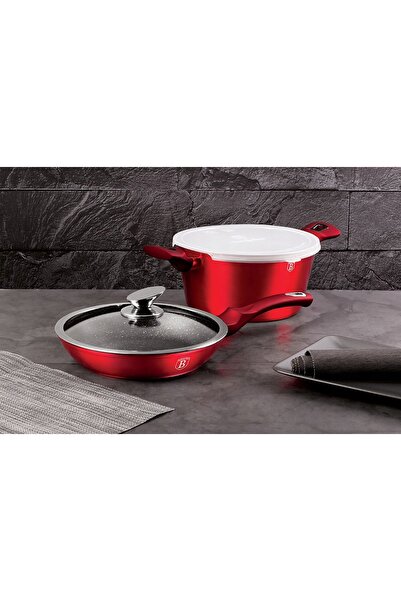 Berlinger Haus Set de oale și tigăi pentru inducție și gaz, complet, 4 piese