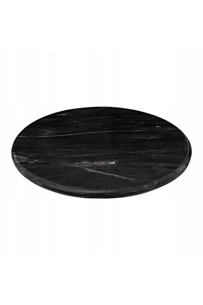 Secret de Gourmet Bază din piatră, rotundă, neagră, Ø30cm