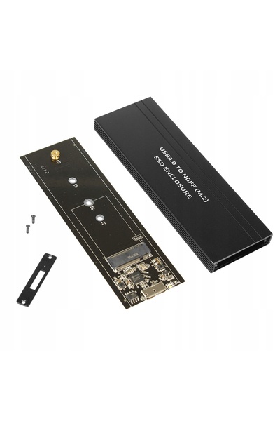 Maclean Carcasă externă din aluminiu pentru SSD M.2 SATA NGFF USB 3.0