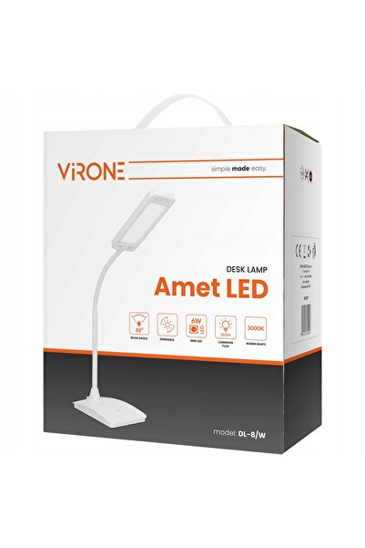 Virone Lampă de birou LED cu luminozitate reglabilă