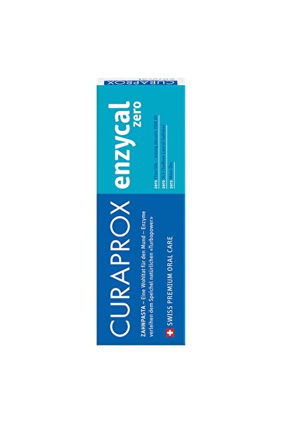 NO BRAND Curaprox Enzycal Zero 75ml Pastă de dinți anti-carii fără fluor x2
