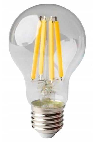ecolight Bec LED 10W FILAMENT CLASIC Soclu E27 mare Cald KIT 10 bucăți
