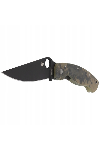 NO BRAND Cuțit Spyderco Military Camo BlackBlade (C36GPCMOBK)