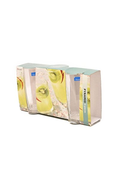 generel طقم كاسات زجاج 3 قطع