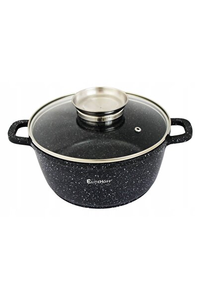 Elitehoff Set de ghivece 9el din gresie cu aspect de marmură 7058