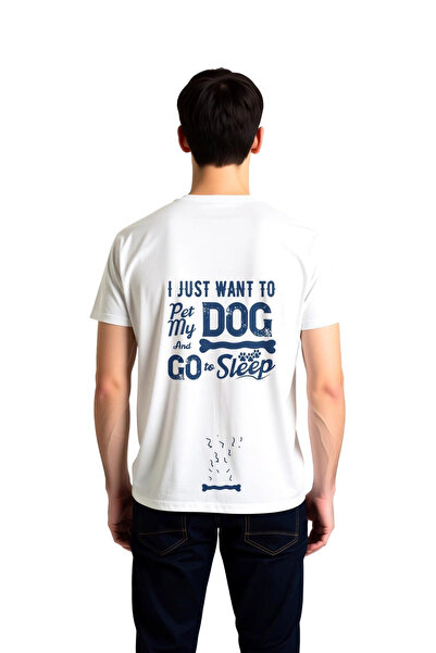 PayBuy Men's Dog Lover Printed Relaxed Fit Short Sleeve T-Shirt Pet Enthusias...