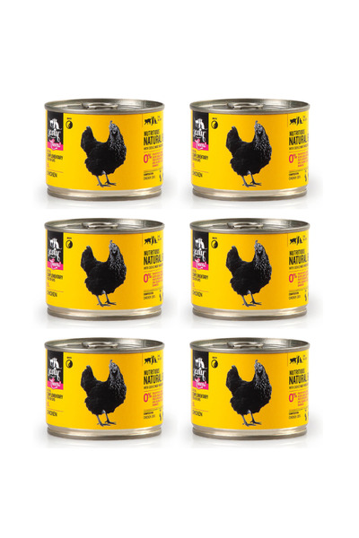 3coty Sărbătorim! Hrană umedă pentru pisici cu pui 6 x 160g