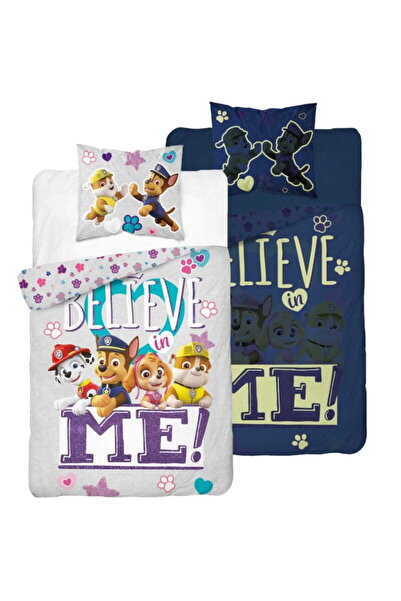 Detexpol Set de lenjerie de pat fosforescent 160x200 PAW PATROL Puișori