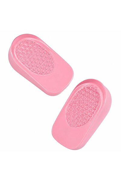 Nevara 2Pcs Gel Comfortable Height Increase Insoles Heel Lift Pads Foot Suppo...