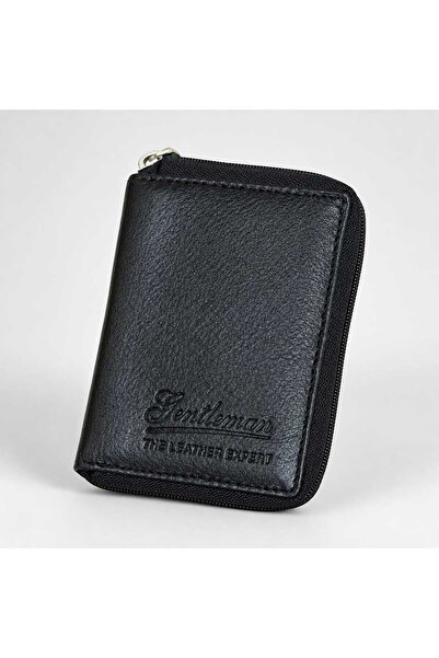 Gentleman Premium Genuine Leather Zip Wallet – Stylish, Secure and Made for E...