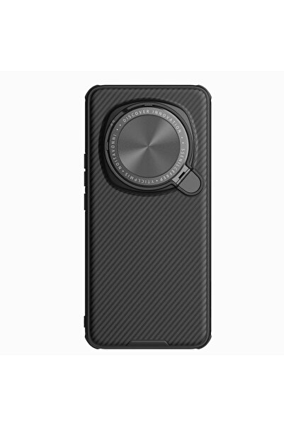 Nillkin Калъф, съвместим с Honor Magic 6 Pro, Удароустойчив, PC, TPU, Черен -...