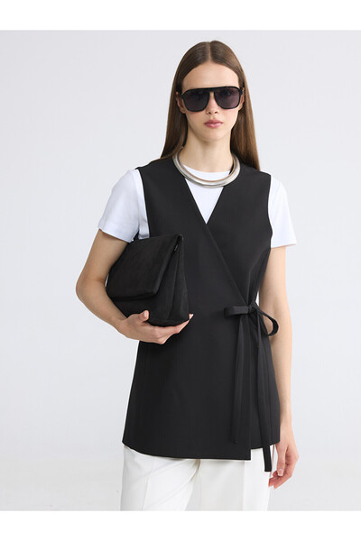 LC Waikiki Sashed Women's Classic Waistcoat