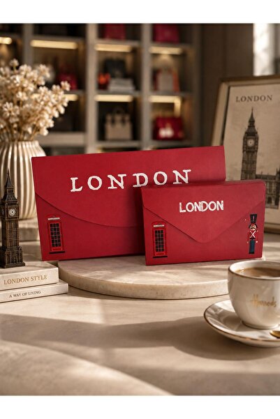 4nio Set of 2 London Themed Letter Notebooks