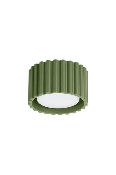 SOLLUX AURA 1 plafonieră verde măsliniu Gx53