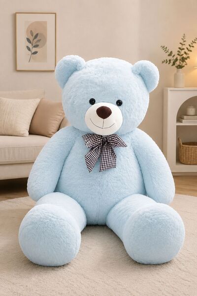 STORE24 140 cm Premium Plush Bear with Bow Tie – 100% Locally Produced Gift T...