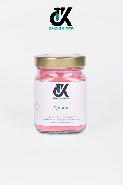 ERKON KİMYA 100 gr Sedefli Toz Pigment Boya / Pembe / Epoksi İçin