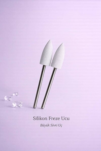 VB VIOLA BEAUTY Tırnak Parlatma Freze / Silikon Tırnak Eti Manikür Pedikür -S...