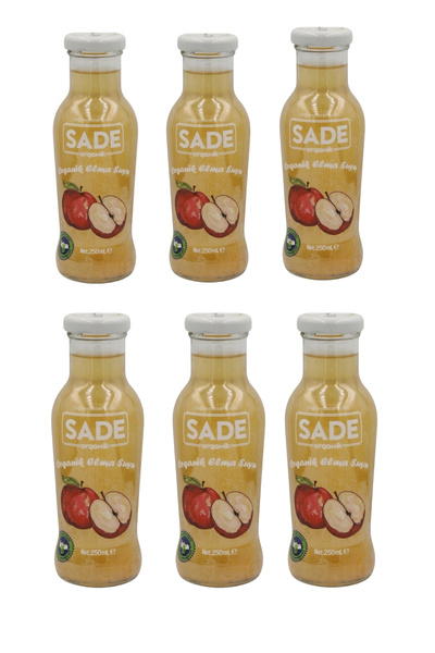 Sade Organik ELMA SUYU 6 LI PAKET