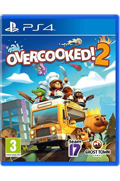 Team 17 OVERCOOKED! 2 Ps4 ve Ps5 Uyumlu Dijital
