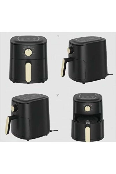 HXD Zoomlion Multi-Functional Air Fryer, Large Capacity, Black | Oil-Free Coo...