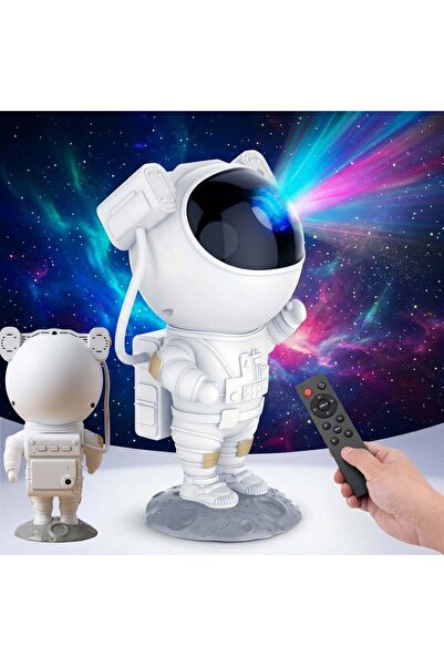 Generic Proiector de Stele Astronaut cu Telecomandă, Proiecție 360°, 7 Moduri...