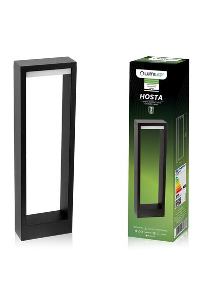 Lumiled Lampă de grădină de exterior, tip stâlp, LED 10W HOSTA 60cm
