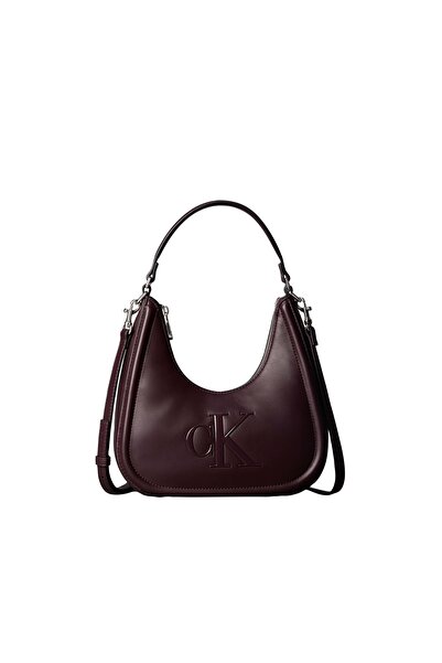 Calvin Klein LV04F3561G ΤΟΛΜΗΤΙΚΗ ΜΙΚΡΗ ΤΣΑΝΤΑ ΗΜΙΣΕΛΗΝΟΥ CK BAP Fudge