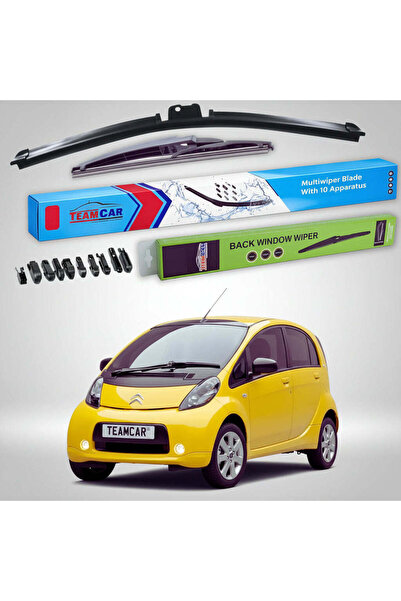 TEAMCAR Υαλοκαθαριστήρες Citroën C-Zero 2010-σήμερα |   Σετ Εμπρός+Πίσω Επίπε...
