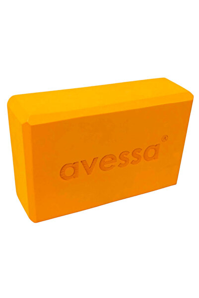 AVESSA Ybl-50 Yoga Block Orange Color