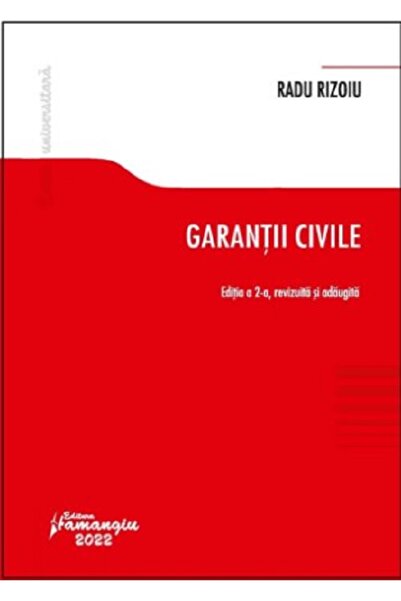 HAMANGIU Garantii civile Ed.2 - Radu Rizoiu