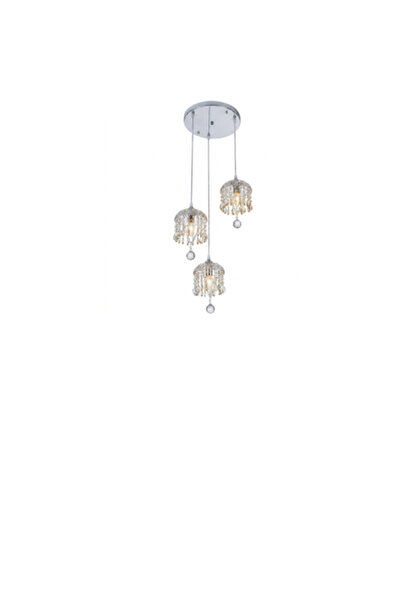 Siera Soft Crystal Pendant – Model 0062-3-CH