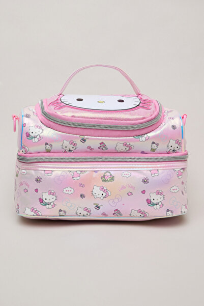R&B Hello Kitty Print 2 Layer Lunch Bag