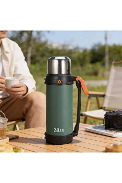 Zilan Termos de calatorii ZLN5250, 2.45L, inox 304, pastreaza bauturile calde...
