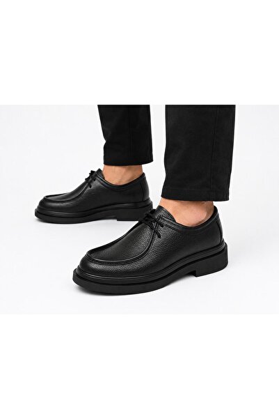 TRENDYSHOSE 1125 Thick Sole Comfortable Natural Leather Men's Casual Shoes