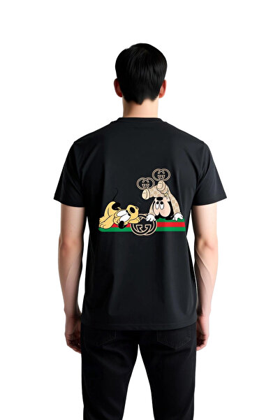 PayBuy Men's Cartoon Characters Printed Relaxed Fit Short Sleeve T-Shirt 100%...