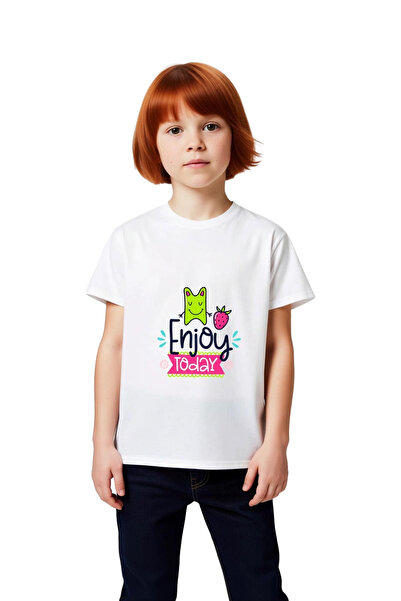 PayBuy Kids T-Shirt Positive Message Printed Day Old Theme Graphic Digital Pr...